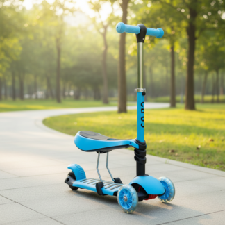 Sadulaga laste tõukeratas, sobib 3-6-aastastele