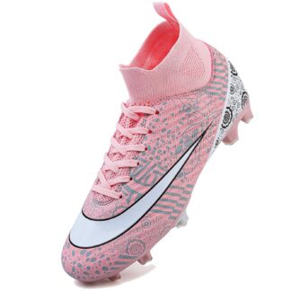 Kõrge säärega jalgpallijalatsid, roosad s 39