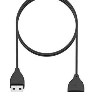 USB laadimiskaabel Fitbit Surge'ile, must