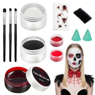 Halloweeni näovärvide komplekt (3tk)