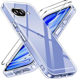 Telefonikaaned ja ekraanikaitsed Google Pixel 9A, läbipaistev (2tk)