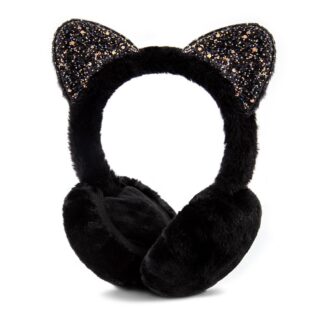 Kõrvasoojendajad neidudele, must