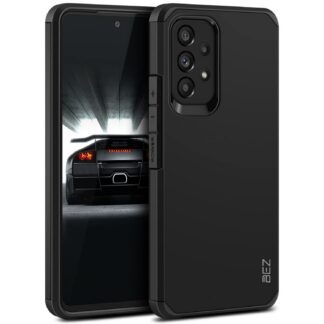 Telefonikaaned Samsung Galaxy A53 5G, libisemisvastane, must