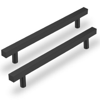 Köögimööbli käepidemed, mustad (6tk, 16cm)