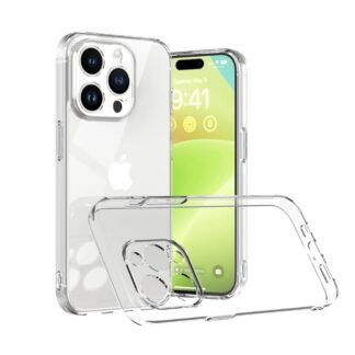 iPhone 15 Pro telefonikaaned, läbipaistev