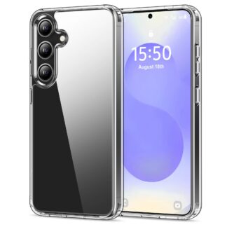 Samsung Galaxy S25 telefonikaaned, läbipaistev, põrutuskindel