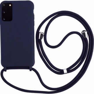 Samsung Galaxy S20 telefonikaaned telefoniketi ja TPU-ga, sinine