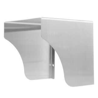 Uksekella vihmakaitse, roostevaba teras (13x12x12cm)