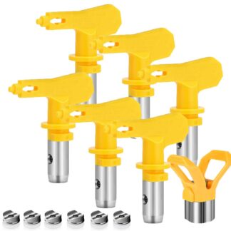 Värvipihusti otsikute komplekt, õhuvaba (6tk, tüübid 311, 315, 317, 319, 321, 325)