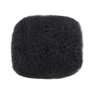 Afro-lokkidega juuksepallid dreadlock-pikendusteks, must (25g)