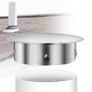 Kaminatoru kate, roostevaba teras (Ø 160mm, sügavus 44mm)