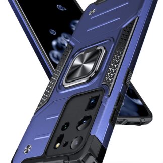 Samsung Galaxy S20 Ultra telefonikaaned, kaamerakaitsega, sinine