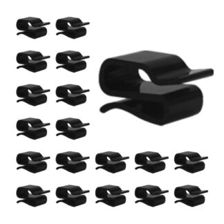 Juhtmeklambrid, must (60tk)