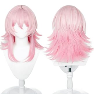 Honkai Star Rail March 7th cosplay parukas