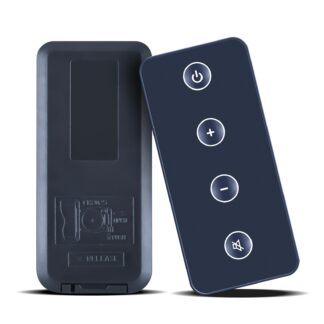 Asendus-kaugjuhtimispult Solo 5, 10, 15 soundbarile, must