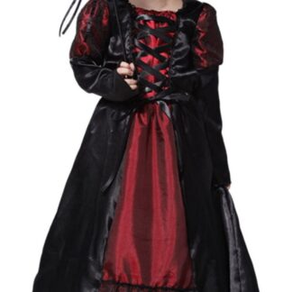 Vampiiri kostüüm tüdrukutele, must (s. 120-130)