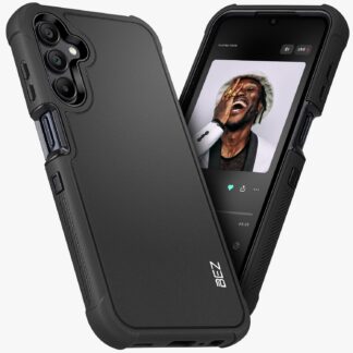 Telefonikaaned Samsung Galaxy A25 5G, tugevdatud, tolmukindel, must