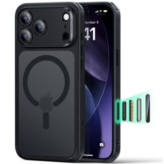 iPhone 17 Pro Max telefonikaaned, MagSafe, mattmust