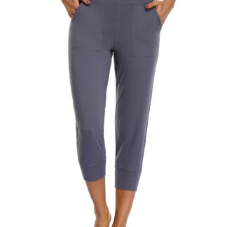 Naiste ülipehmed 3/4 spordipüksid, hallid (s. XS)