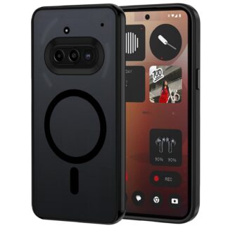 Nothing Phone 3a Pro telefonikaaned, MagSafe ühilduv, must