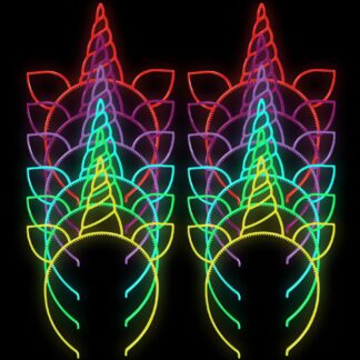 Helendavad ükssarviku peavõrud lastele (12tk)