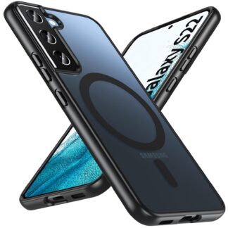 Samsung Galaxy S22 telefonikaaned, magnetiline, põrutuskindel, must