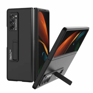 Samsung Galaxy Z Fold 2 5G telefonikaaned, 360-kraadine kaitse, õhuke, kriimustuskindel, must