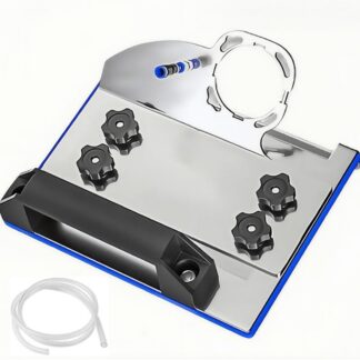 Plaadilõikuse hoidik nurklihvijale, must (45°, mudel 100)