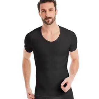 Trimmiv alussärk meestele, must (4XL)