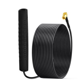 DAB+ autoantenni adapter klaasile, must (3m)