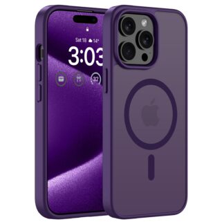 iPhone 15 Pro Max telefonikaaned, MagSafe, magnetiline, lilla