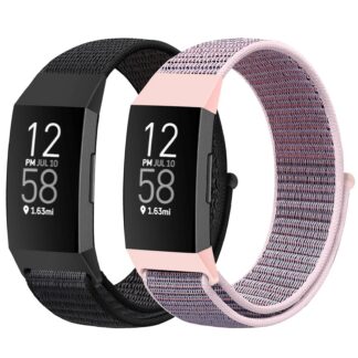 Kellarihm Fitbit Charge 4/3/SE, nailonist, 2 tk