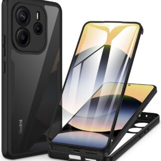 Xiaomi Redmi Note 14 4G telefonikaaned, põrutuskindel, must