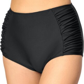 Naiste bikiinipüksid, korrigeerivad, mustad (s. 42)