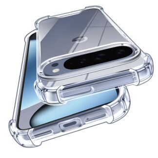 Google Pixel 10 Pro XL telefonikaaned, läbipaistev