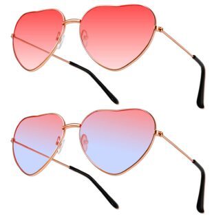 Südamekujulised päikeseprillid (2tk)