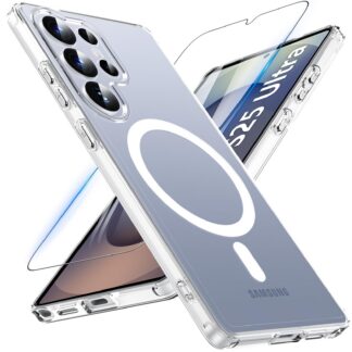 Samsung Galaxy S25 Ultra telefonikaaned, magnetilised, läbipaistev