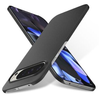 Pixel 9 Pro telefonikaaned, üliõhuke, kriimustuskindel, mattmust