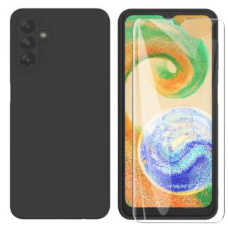 Samsung Galaxy A04s/A13 5G telefonikaaned, must, silikoonist
