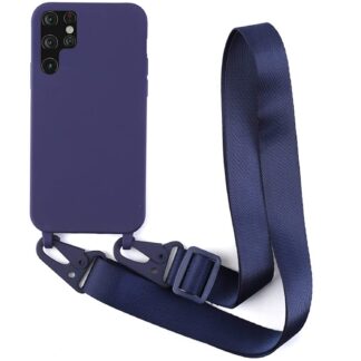 Samsung Galaxy S23 Ultra telefonikaaned kaelapaelaga, sinine