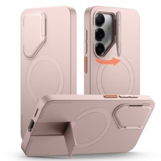 Samsung Galaxy S25 telefonikaaned, magnetiline, roosa