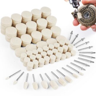 Poleerimisketaste ja otsikute komplekt (120tk, 3mm)