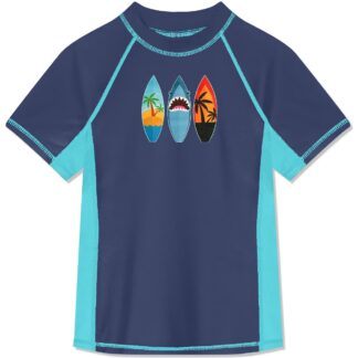 UV-kaitsega ujumissärk poistele, sinine (s. 120)