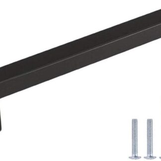 Mustad roostevabast terasest mööblikäepidemed (8tk, 128mm auguvahega)