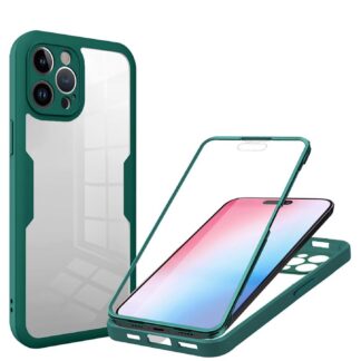 Realme C75/14X telefonikaaned, läbipaistvad, roheline