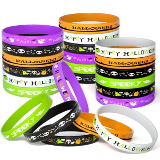 Halloweeni silikoonist käevõrud (60tk)