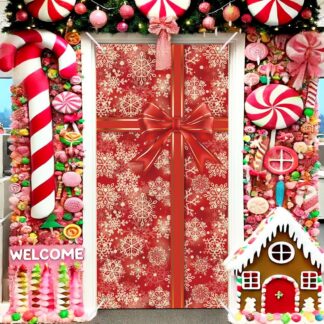 Jõulu uksebänner, lipsuga (185x90cm)