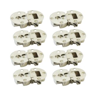 Reguleeritav mööblihing, nikkeldatud (8tk)