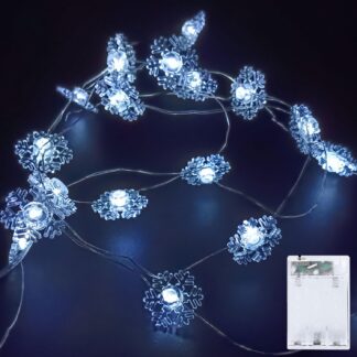 LED jõuluvalguskett, lumehelbed (2m, 20 LED)