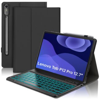 Lenovo Tab P12 klaviatuuriga kaaned, taustavalgustusega, prantsuse AZERTY (32cm)